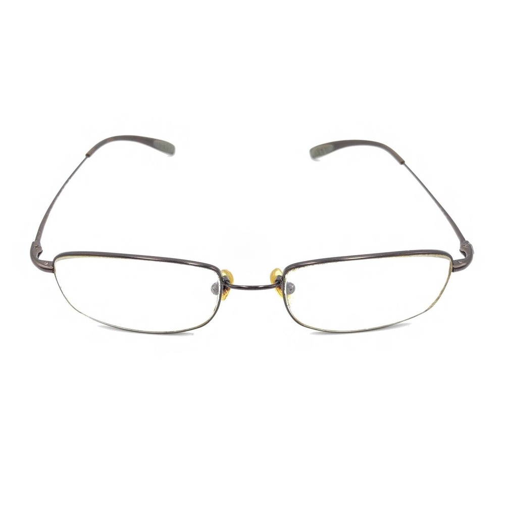 Nike Flexon Dark Brown Metal Rectangular Eyeglass… - image 2